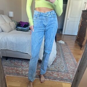 Abercrombie Cross Waist Jeans